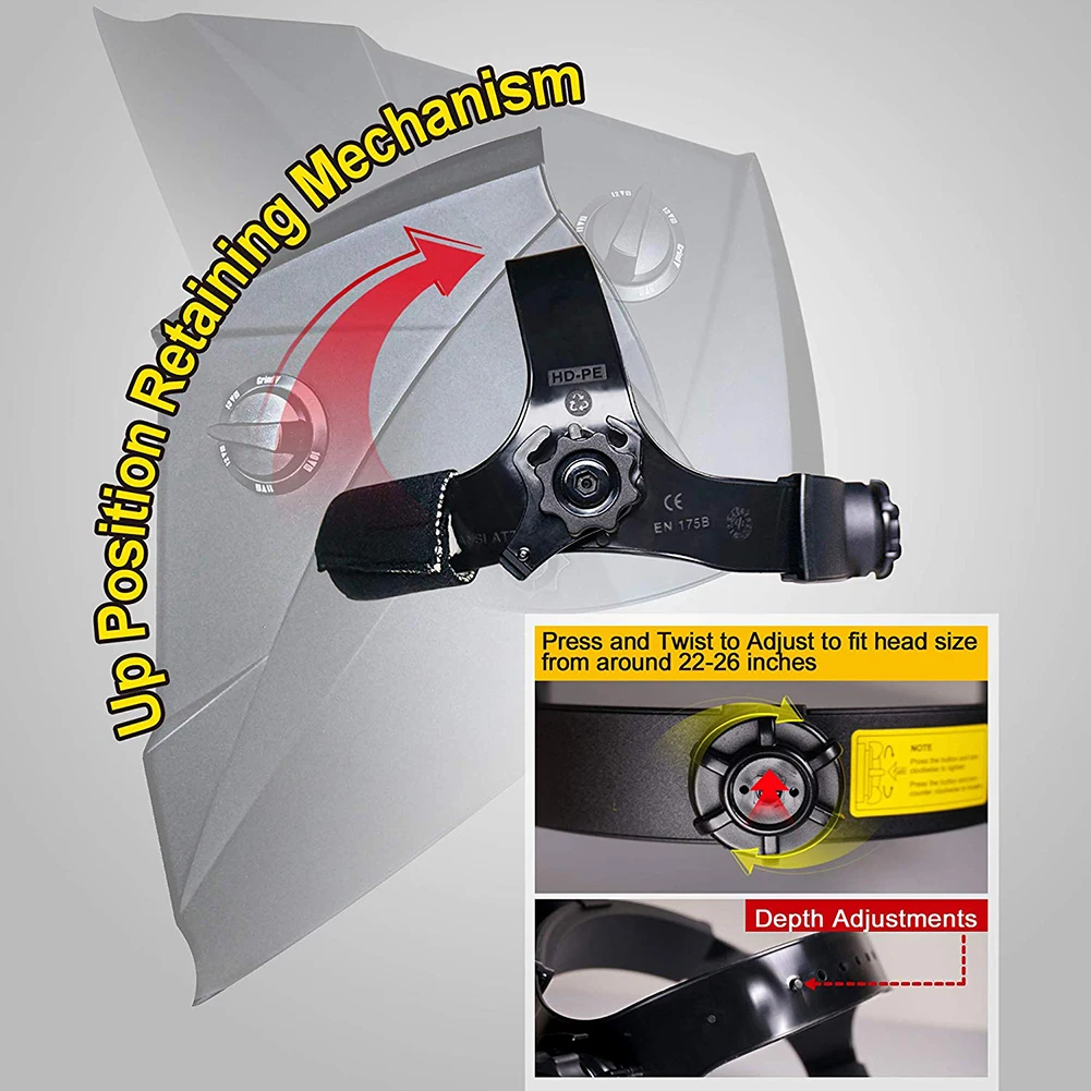 Skull Solar Auto Darkening Adjustable Range Electric Welding Mask Welding Cap for MIG MMA Welding Helmet
Skull Solar Auto Darkening Adjustable Range Electric Welding Mask Welding Cap for MIG MMA Welding Helmet