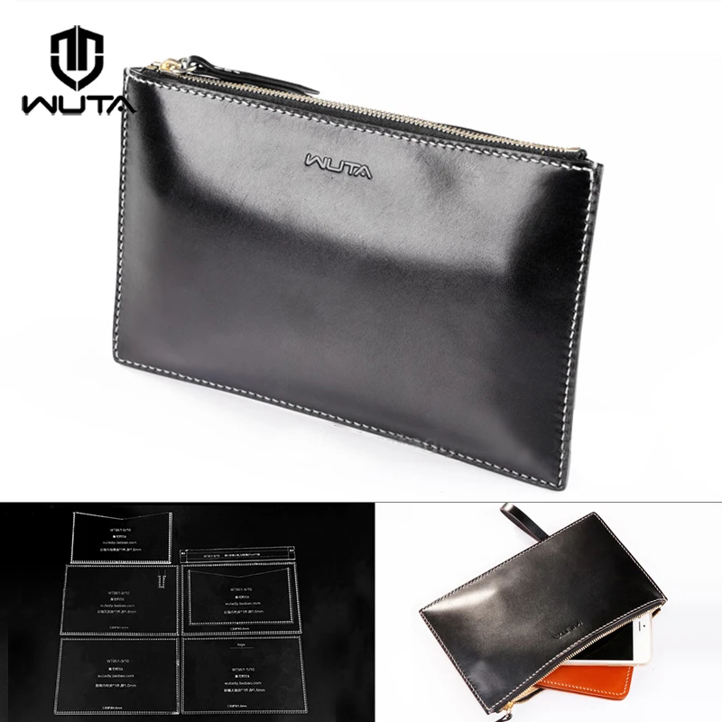 WUTA 951 Unisex Long Wallet Template Clear Acrylic Leathercraft Pattern Set Model for DIY Men Classic Zipper Handbag Lady Clutch
WUTA 951 Unisex Long Wallet Template Clear Acrylic Leathercraft Pattern Set Model for DIY Men Classic Zipper Handbag Lady Clutch