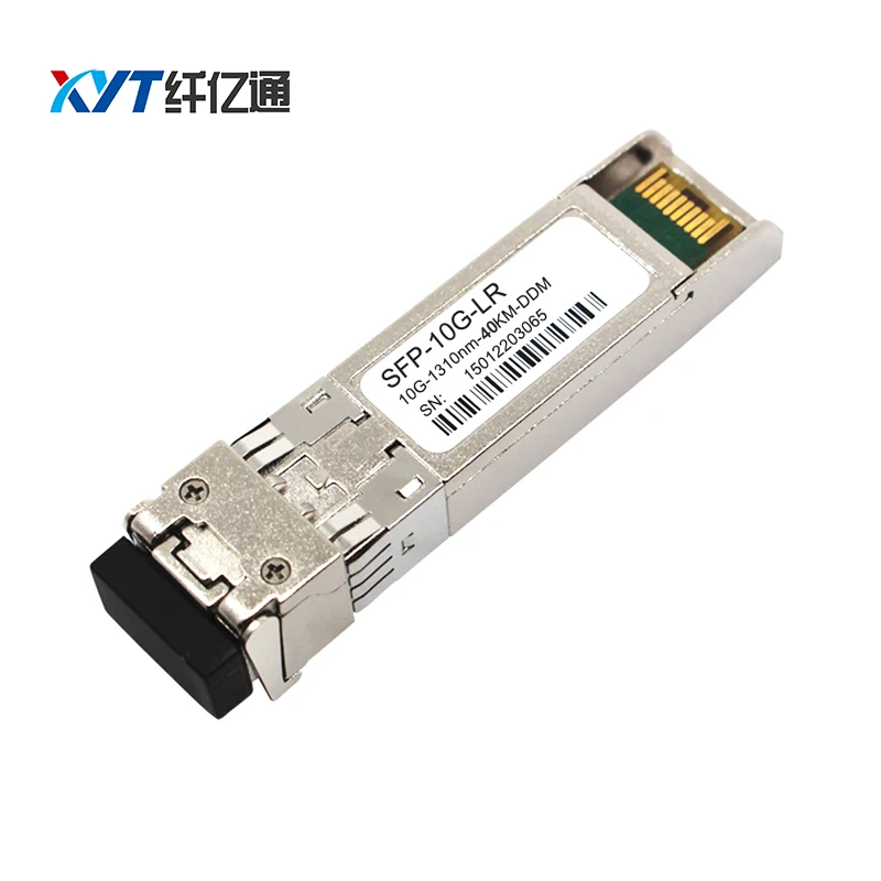 High quality 10G 40KM 1550NM Dual fiber LC connector with DDM use for Network optical transceiver
High quality 10G 40KM 1550NM Dual fiber LC connector with DDM use for Network optical transceiver