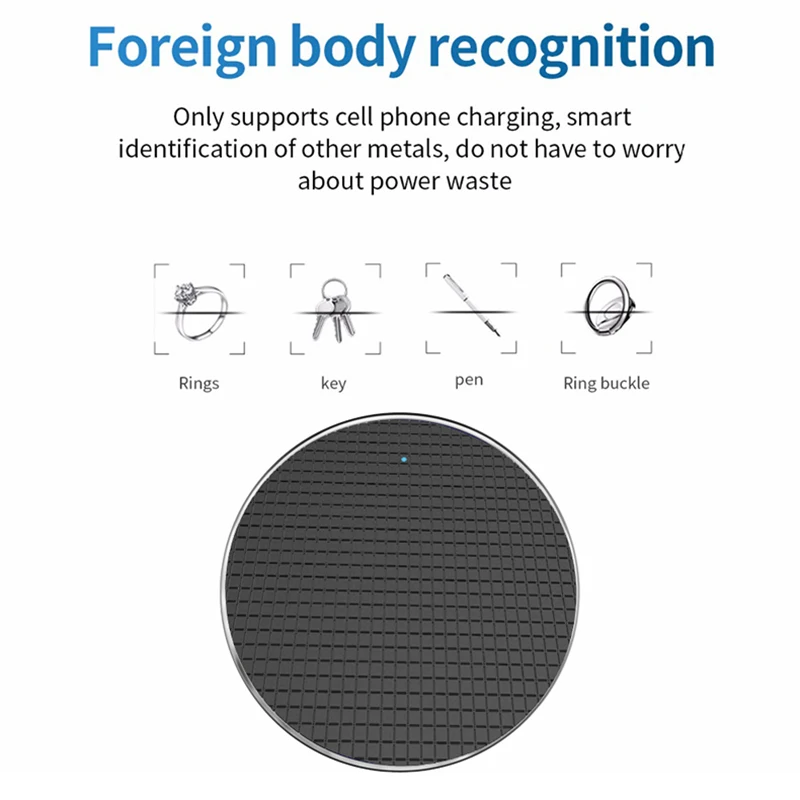 Qi 10W Wireless Charger Pad for iPhone XR XS Max 8 Plus Samsung S8 S9 S10 Plus MateRS 20Pro Mi9 Mobile Phone 7.5W Fast Charge
Qi 10W Wireless Charger Pad for iPhone XR XS Max 8 Plus Samsung S8 S9 S10 Plus MateRS 20Pro Mi9 Mobile Phone 7.5W Fast Charge