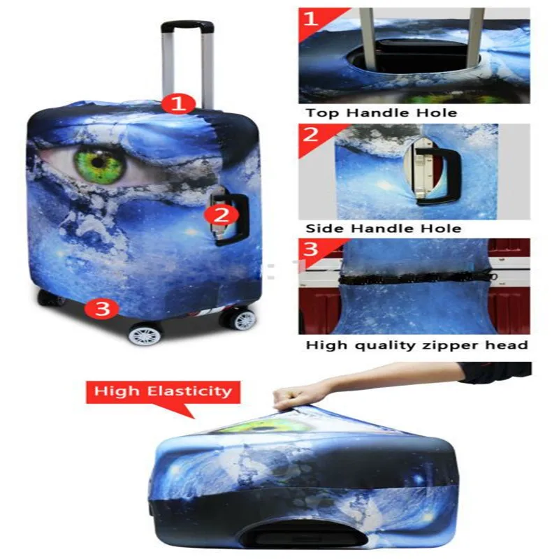 FORUDESIGNS 3D Cat Case Covers Travel Luggage Protective Cover 18 to 30 Inch Storage Bag Suitcase Covers for Trolley Suitcase
FORUDESIGNS 3D Cat Case Covers Travel Luggage Protective Cover 18 to 30 Inch Storage Bag Suitcase Covers for Trolley Suitcase