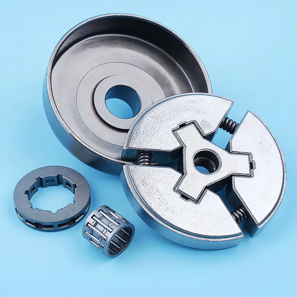 325" Clutch Drum Bell Rim Sprocket Bearing Kit For Husqvarna 262XP 262 261 Chainsaw 503577101 3-Shoe Type Needle Cage
325" Clutch Drum Bell Rim Sprocket Bearing Kit For Husqvarna 262XP 262 261 Chainsaw 503577101 3-Shoe Type Needle Cage