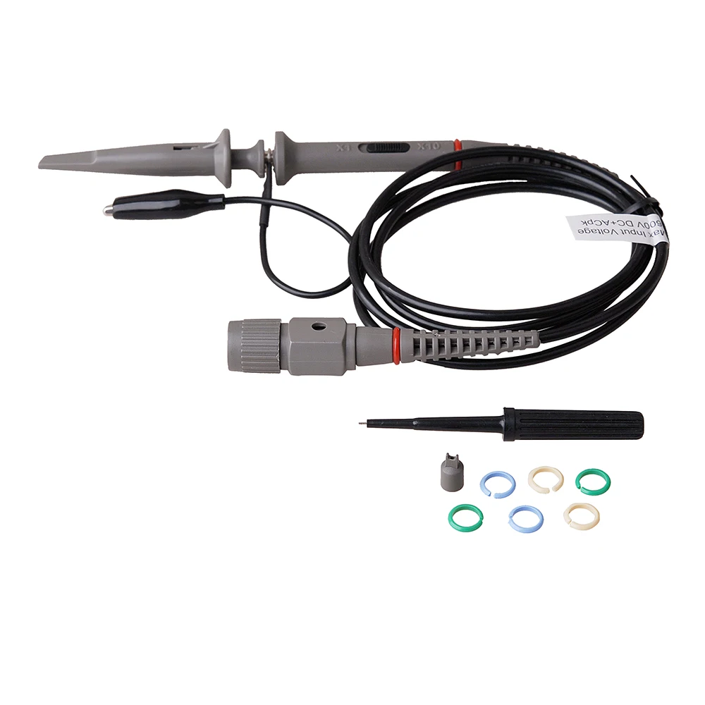 Hantek PP-150/PP-200/PP-250 1x 10x 100MHz Oscilloscope Clip Passive BNC Scope Clip Probe
Hantek PP-150/PP-200/PP-250 1x 10x 100MHz Oscilloscope Clip Passive BNC Scope Clip Probe