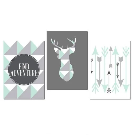 Abstract Geometric Deer Arrow Wall Art Canvas Posters Prints Nordic Style Kids Wall Prints Wall Pictures for Living Room Decor
Abstract Geometric Deer Arrow Wall Art Canvas Posters Prints Nordic Style Kids Wall Prints Wall Pictures for Living Room Decor