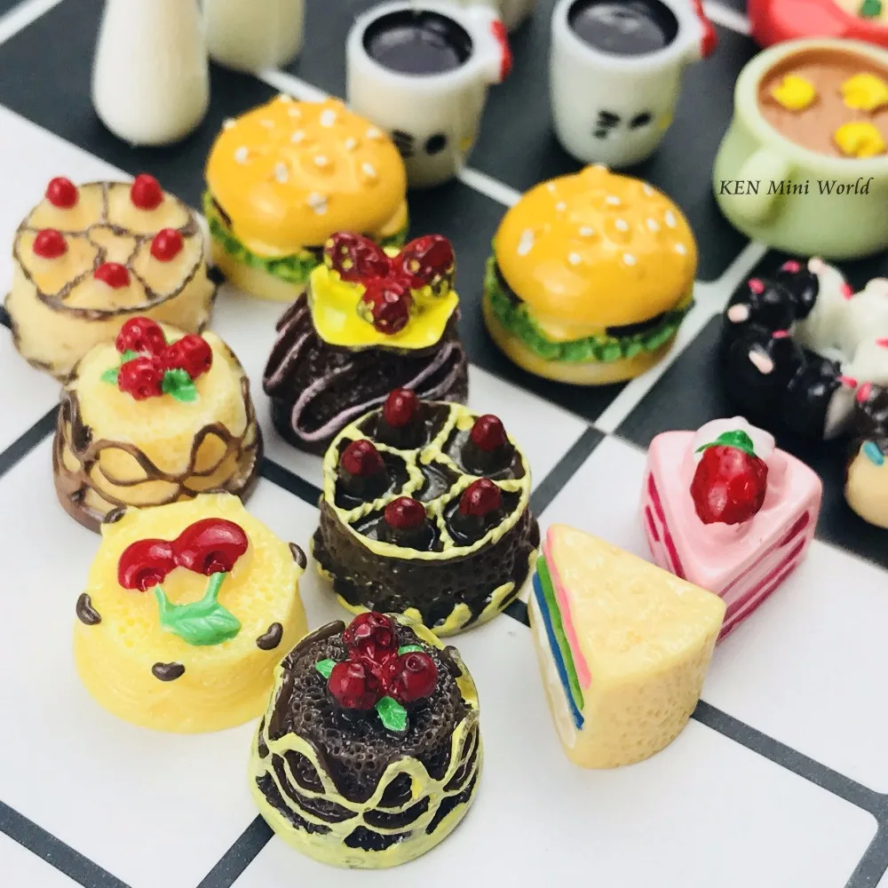 20PCS 1:12 Miniature Dollhouse Bread Cakes Hamburger Coffee Cup Milk Bottle Pretend Food for Dolls House Kitchen Toys
20PCS 1:12 Miniature Dollhouse Bread Cakes Hamburger Coffee Cup Milk Bottle Pretend Food for Dolls House Kitchen Toys