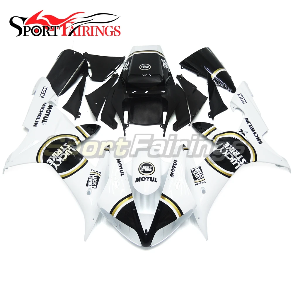 Full Fairings For Yamaha YZF 1000 R1 Year 02 03 2002 2003 Plastics ABS Fairing Kit Motorcycle Covers Lucky Strike White New
Full Fairings For Yamaha YZF 1000 R1 Year 02 03 2002 2003 Plastics ABS Fairing Kit Motorcycle Covers Lucky Strike White New