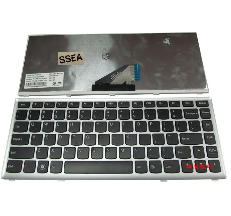 Новая клавиатура SSEA US для Lenovo IdeaPad U310 U310-ITH, клавиатура с серебряной рамкой
Новая клавиатура SSEA US для Lenovo IdeaPad U310 U310-ITH, клавиатура с серебряной рамкой
