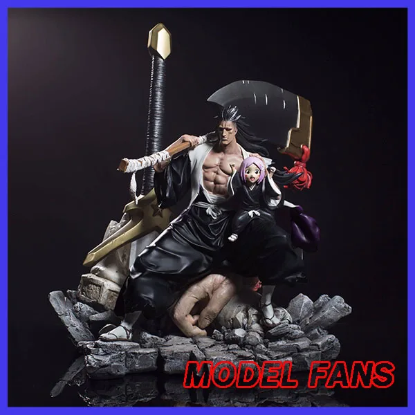 MODEL FANS IN-STOCK BLEACH 46cm height Kenpachi Zaraki Emancipation of capacity GK resin statue figure for Collection
MODEL FANS IN-STOCK BLEACH 46cm height Kenpachi Zaraki Emancipation of capacity GK resin statue figure for Collection