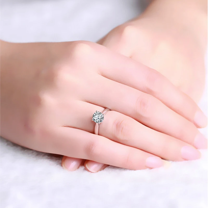 ANI 18K White Gold (AU750) Wedding Ring 0.5 CT Certified I/SI Natural Solitaire Round Cut Diamond Classic Claws Women Rings
ANI 18K White Gold (AU750) Wedding Ring 0.5 CT Certified I/SI Natural Solitaire Round Cut Diamond Classic Claws Women Rings