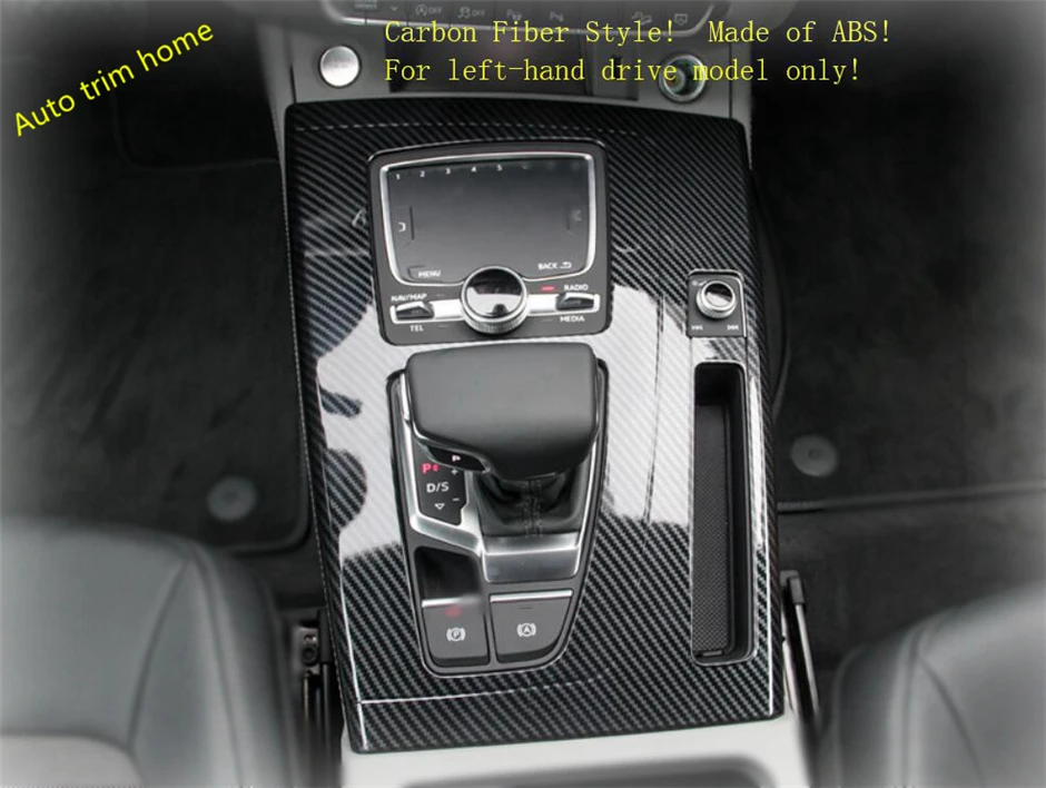 Central Control Gear Shift Box Decoration Panel Cover Trim Fit For Audi Q5 2017 - 2022 Matte / Carbon Fiber / Auto Accessories
Central Control Gear Shift Box Decoration Panel Cover Trim Fit For Audi Q5 2017 - 2022 Matte / Carbon Fiber / Auto Accessories