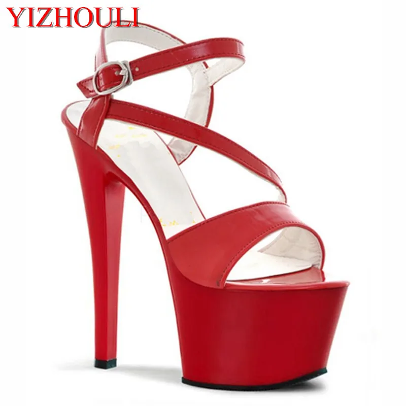 Summer Fashion Sandals Sexy Opened Toe Platform Shoes Women's High Heeled Sandals 17cm
Summer Fashion Sandals Sexy Opened Toe Platform Shoes Women's High Heeled Sandals 17cm