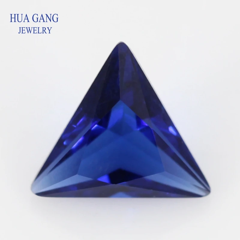 Blue Triangle Shape Princess Cut Loose Glass Beads Synthetic Gems For Jewelry Size 3x3~10x10mm Free Shipping
Blue Triangle Shape Princess Cut Loose Glass Beads Synthetic Gems For Jewelry Size 3x3~10x10mm Free Shipping