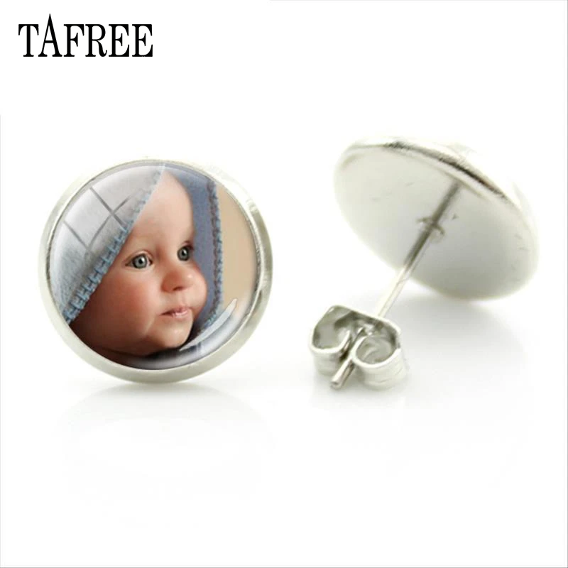 TAFREE Personality Custom Photo Or Text Stud Earrings Handmade Family Baby Child Dad Mom Brother Sister Friends Jewelry NA01
TAFREE Personality Custom Photo Or Text Stud Earrings Handmade Family Baby Child Dad Mom Brother Sister Friends Jewelry NA01