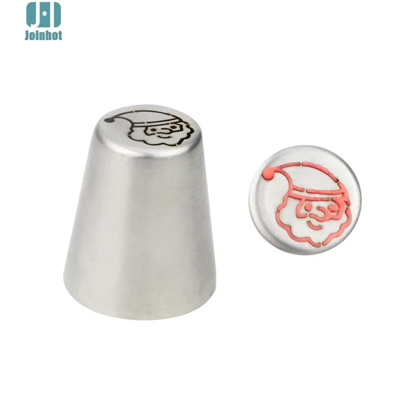 1 pc Christmas santa Icing Piping Tips Special Russian Nozzle Cupcake Cake Decorating Pastry Baking Tools
1 pc Christmas santa Icing Piping Tips Special Russian Nozzle Cupcake Cake Decorating Pastry Baking Tools