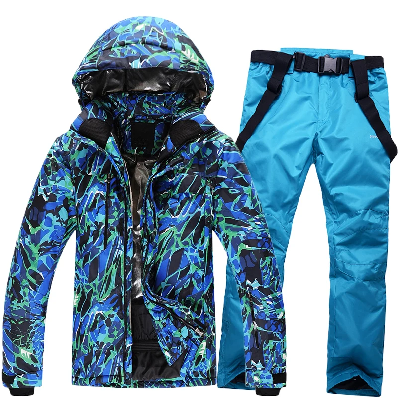 Mens New Skiing Suit Sets Outdoor Snowboarding Clothing Waterproof Windproof Winter Warm Snow jackets And Bib Pants Plus Size
Mens New Skiing Suit Sets Outdoor Snowboarding Clothing Waterproof Windproof Winter Warm Snow jackets And Bib Pants Plus Size