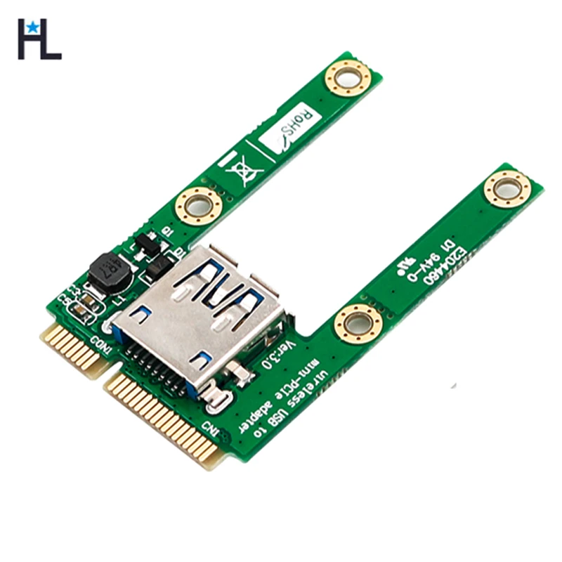 Карта MPCIE адаптер USB 2 0 3 с защитой от внешнего источника питания|Платы расширения|