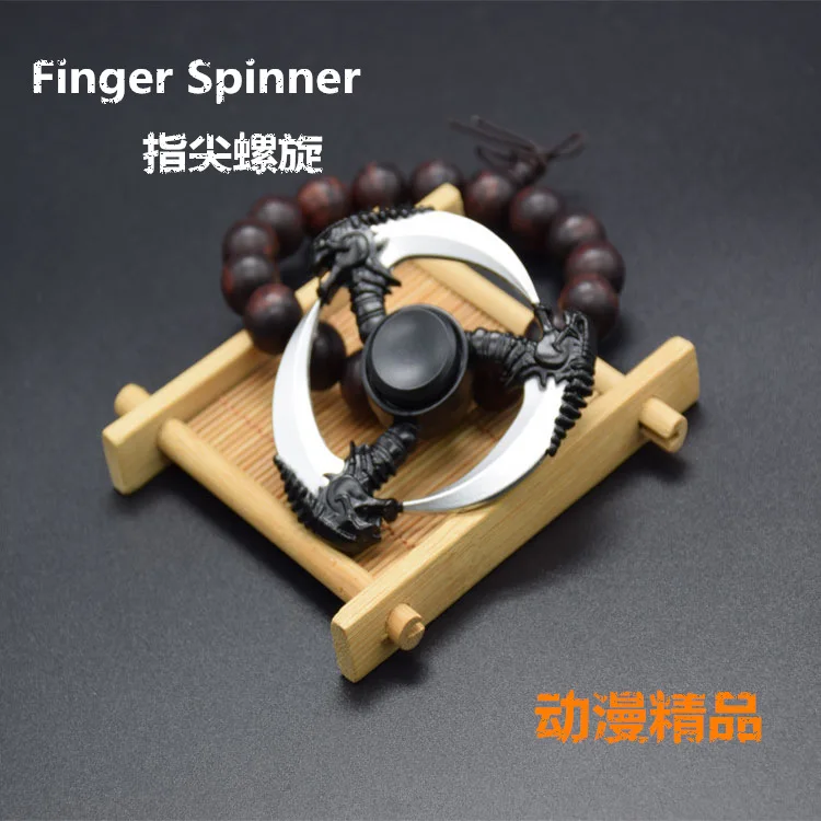 Metal gyro, adult recreational stress toy,Anime weapon model, Classic Toys,Spinning Top,hand spinner,finger spinner
Metal gyro, adult recreational stress toy,Anime weapon model, Classic Toys,Spinning Top,hand spinner,finger spinner