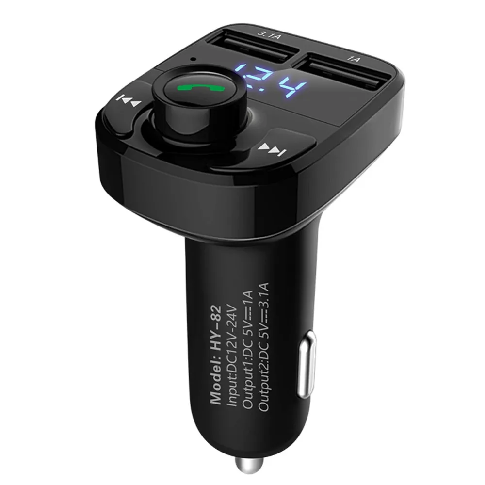 In Car Bluetooth FM Transmitter 5V 4.1A Handsfree Car Kit MP3 Player APE/FLAC/WAV A2DP Music Support TF Card USB Flash Driver
In Car Bluetooth FM Transmitter 5V 4.1A Handsfree Car Kit MP3 Player APE/FLAC/WAV A2DP Music Support TF Card USB Flash Driver