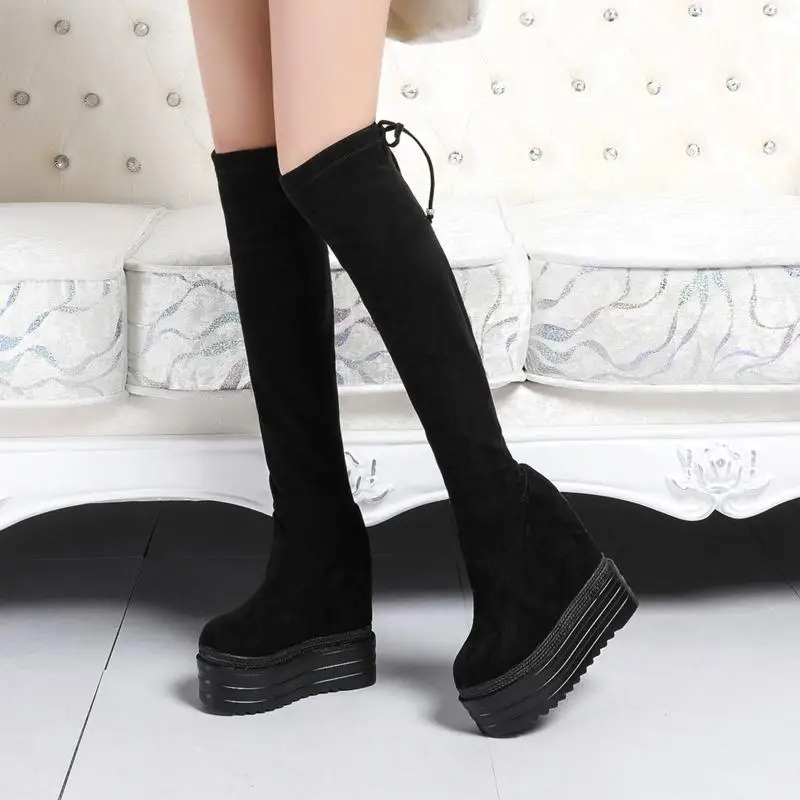 Long tube Martin boots 15cm 2019 new thick-sole long boots Europe and America sexy over the knee boots skinny legs stretch boots
Long tube Martin boots 15cm 2019 new thick-sole long boots Europe and America sexy over the knee boots skinny legs stretch boots