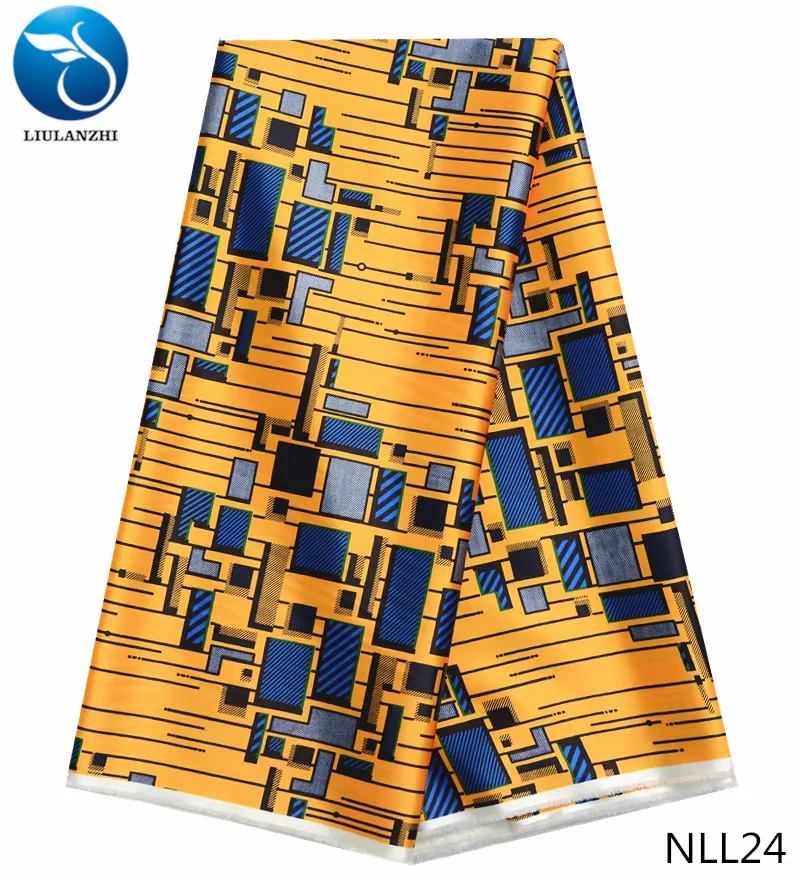LIULANZHI 2019 imitated silk fabrics satin silk fabric textile latest nigeria printed fabric 5yards/piece for clothing NLL20-43
LIULANZHI 2019 imitated silk fabrics satin silk fabric textile latest nigeria printed fabric 5yards/piece for clothing NLL20-43