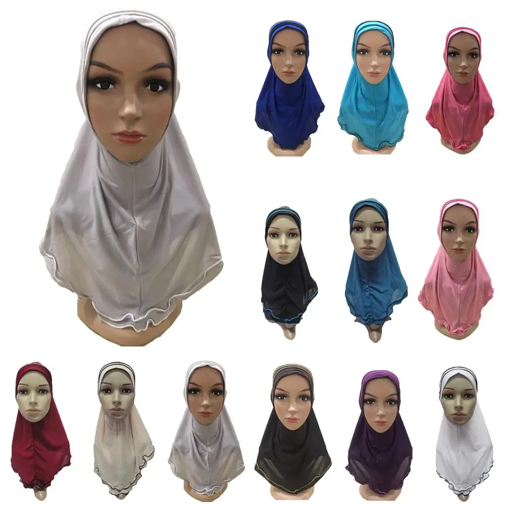One Piece Muslim Women Hijab Full Neck Cover Islamic Headscarf Scarf Shawls Scarves Ramadan Prayer Headwear Caps Amira Arab
One Piece Muslim Women Hijab Full Neck Cover Islamic Headscarf Scarf Shawls Scarves Ramadan Prayer Headwear Caps Amira Arab