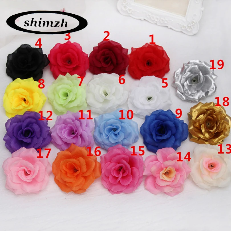 50Pcs / Lot Rose Wedding Artificial Flowers 8cm Silk Faux Gifts Roses Decorative Flower wall flower ball golden rose flower head
50Pcs / Lot Rose Wedding Artificial Flowers 8cm Silk Faux Gifts Roses Decorative Flower wall flower ball golden rose flower head
