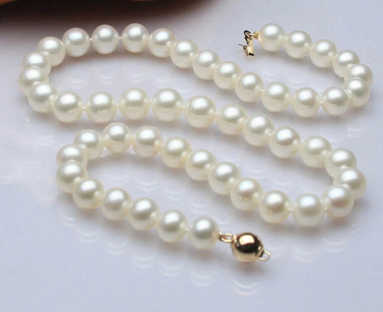 noble women gift 17INCH CLASP HUGE genuine AAAA 9-10mm white cultured pearl necklace Noble style Natural Fine
noble women gift 17INCH CLASP HUGE genuine AAAA 9-10mm white cultured pearl necklace Noble style Natural Fine