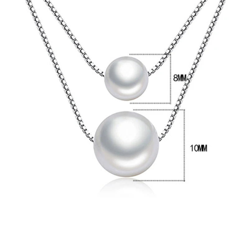 Women Necklace Choker 925 sterling silver Box Chain Pearls Pendants Necklaces for Wedding Engagement Jewelry
Women Necklace Choker 925 sterling silver Box Chain Pearls Pendants Necklaces for Wedding Engagement Jewelry
