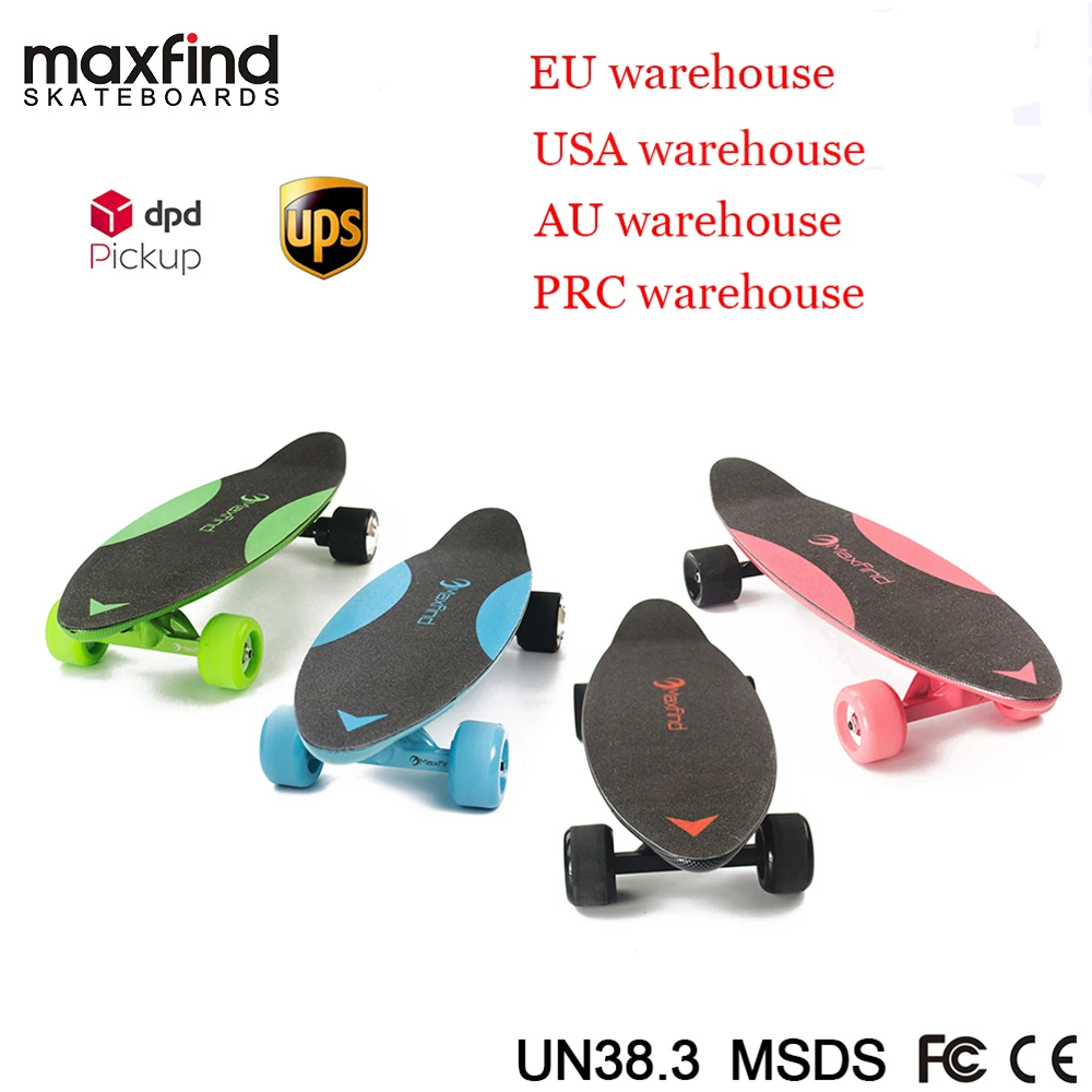 Электрический скейтборд Maxfind Max C 27 дюймов самый портативный моторизованный в