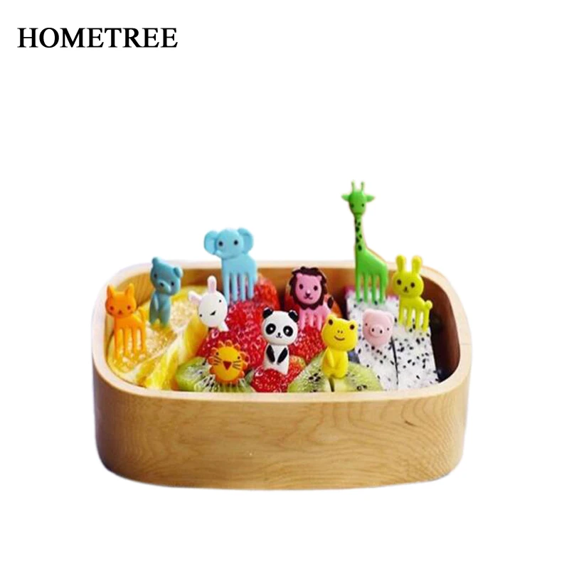 HOMETREE 10Pcs/set Fruit Fork Animal Mini Panda Cartoon Sign Resin Fruit Toothpick Lunch For Children Decorative Food Fork H398
HOMETREE 10Pcs/set Fruit Fork Animal Mini Panda Cartoon Sign Resin Fruit Toothpick Lunch For Children Decorative Food Fork H398