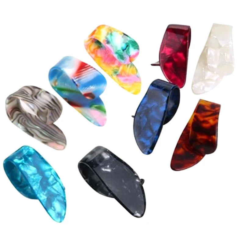 4Pcs Guitar Picks Thumb Finger Guitar Plectrums Sheath For Acoustic Electric Bass Guitar Random Color
4Pcs Guitar Picks Thumb Finger Guitar Plectrums Sheath For Acoustic Electric Bass Guitar Random Color
