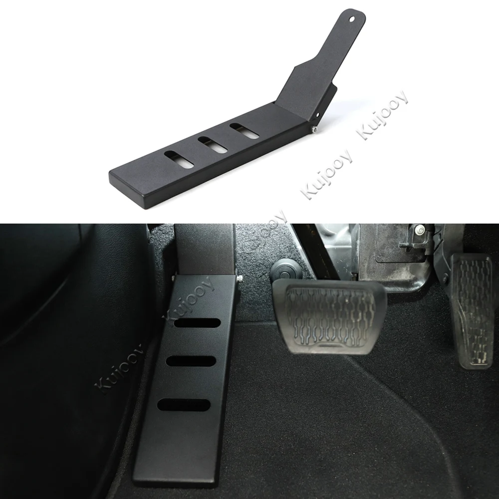 Pedals for Jeep Wrangler JL 2018+ Aluminum Alloy Black Left Side Foot Rest Pedal Plate Decoration Cover Interior Mouldings
Pedals for Jeep Wrangler JL 2018+ Aluminum Alloy Black Left Side Foot Rest Pedal Plate Decoration Cover Interior Mouldings