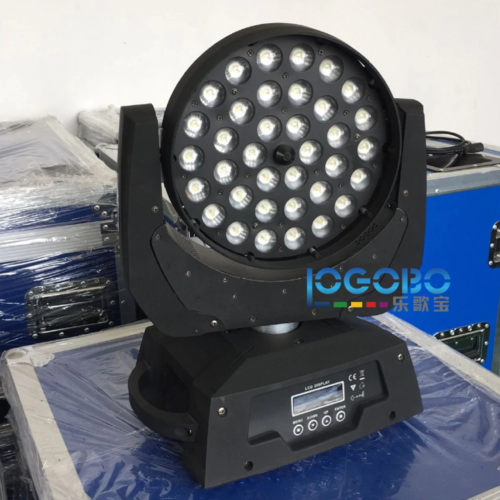 Freeship 4 Units of 10Wx36 LED Zoom RGBW 4in1 Color Moving Head Wash Lights Stage Equipment Lighting Laser DJ Party Disco Lights
Freeship 4 Units of 10Wx36 LED Zoom RGBW 4in1 Color Moving Head Wash Lights Stage Equipment Lighting Laser DJ Party Disco Lights