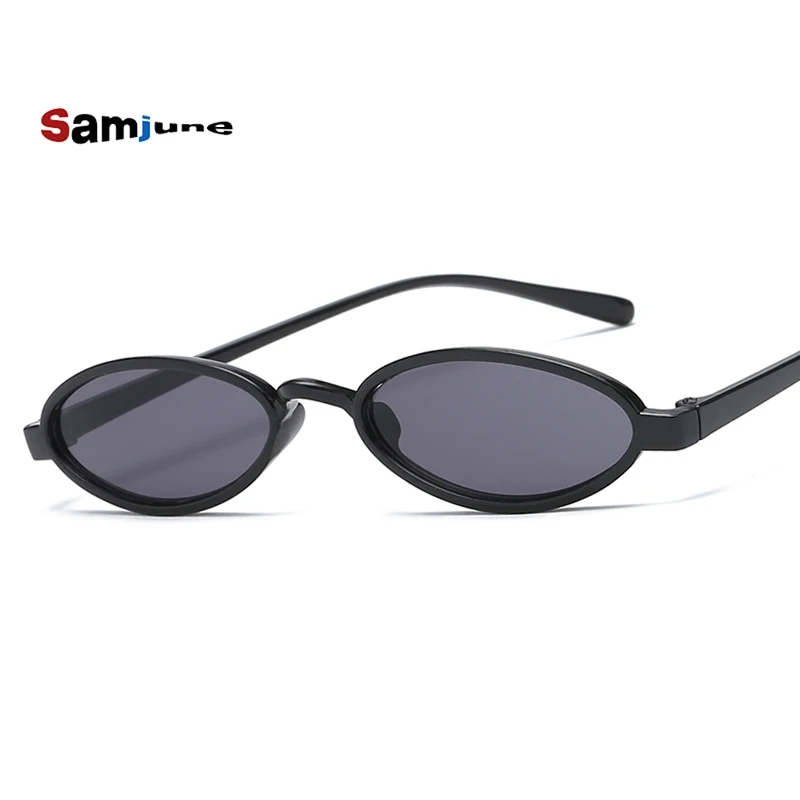 Фото Samjune новые модные маленькие круглые солнцезащитные очки женские - купить