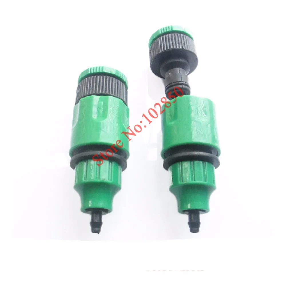 Garden Hose Pipe Adapter ,1/2" or 3/4"male thread Tap Connector Fitting with 1/4" micro tubing For Irrigation free shipping
Garden Hose Pipe Adapter ,1/2" or 3/4"male thread Tap Connector Fitting with 1/4" micro tubing For Irrigation free shipping