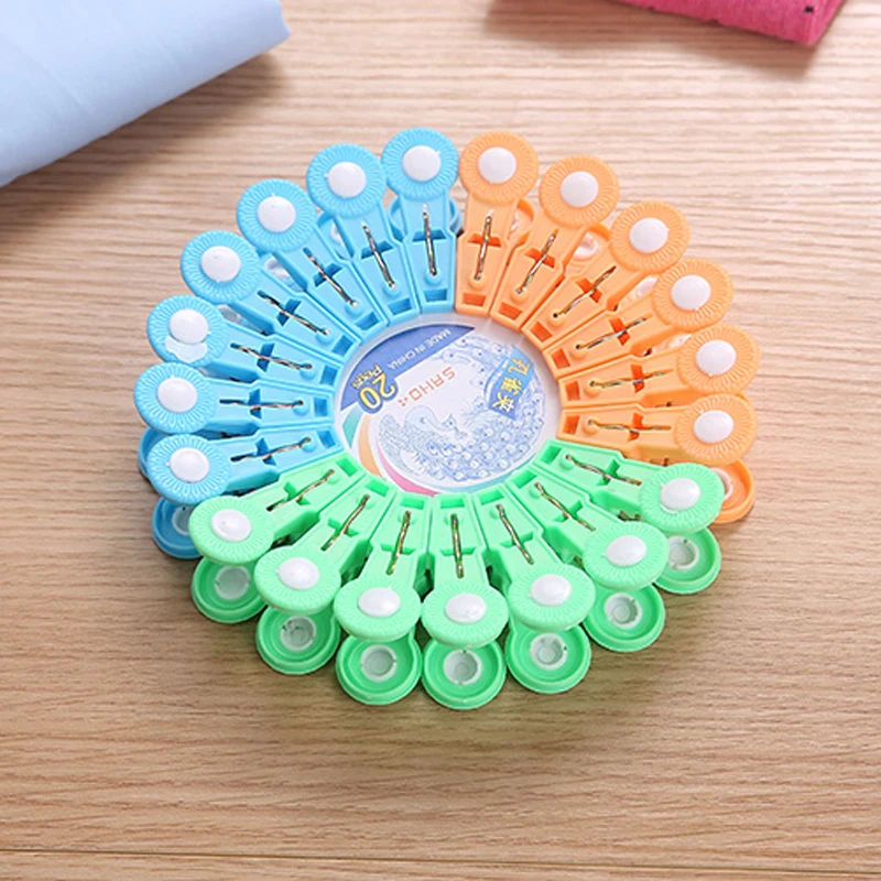 Plastic Clothespins Mini Non-slip Windproof Laundry Clips Photo Clips for Underwear Socks Drying 5.2*3.2*2.2cm
Plastic Clothespins Mini Non-slip Windproof Laundry Clips Photo Clips for Underwear Socks Drying 5.2*3.2*2.2cm