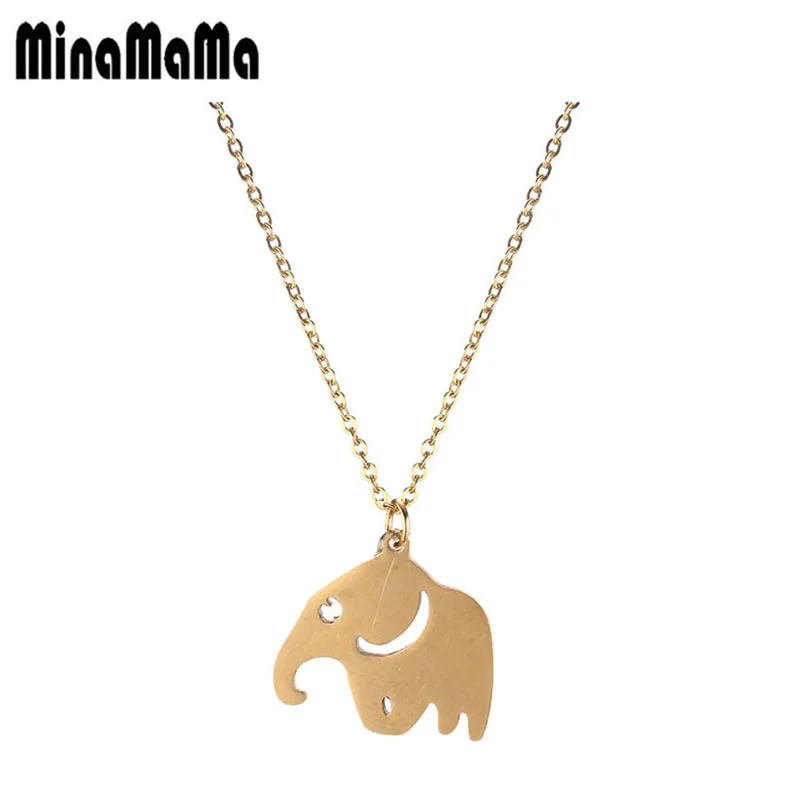 Simple Stainless Steel Cute Elephant Pendant Necklaces For Women Girls Fashion Jewelry Valentine's day Gift
Simple Stainless Steel Cute Elephant Pendant Necklaces For Women Girls Fashion Jewelry Valentine's day Gift