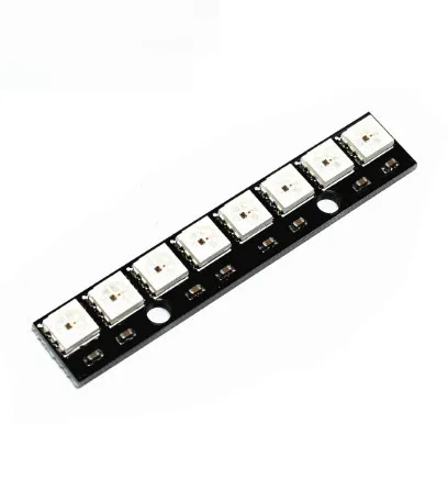5 pcs 8 Channel WS2812 5050 RGB LED lights Built-in Full Color-Driven Development Board 8P Diy Kit
5 pcs 8 Channel WS2812 5050 RGB LED lights Built-in Full Color-Driven Development Board 8P Diy Kit
