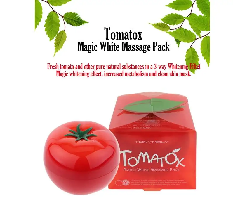 Корейская косметика Волшебная Массажная упаковка Tomatox маска для сна уход за