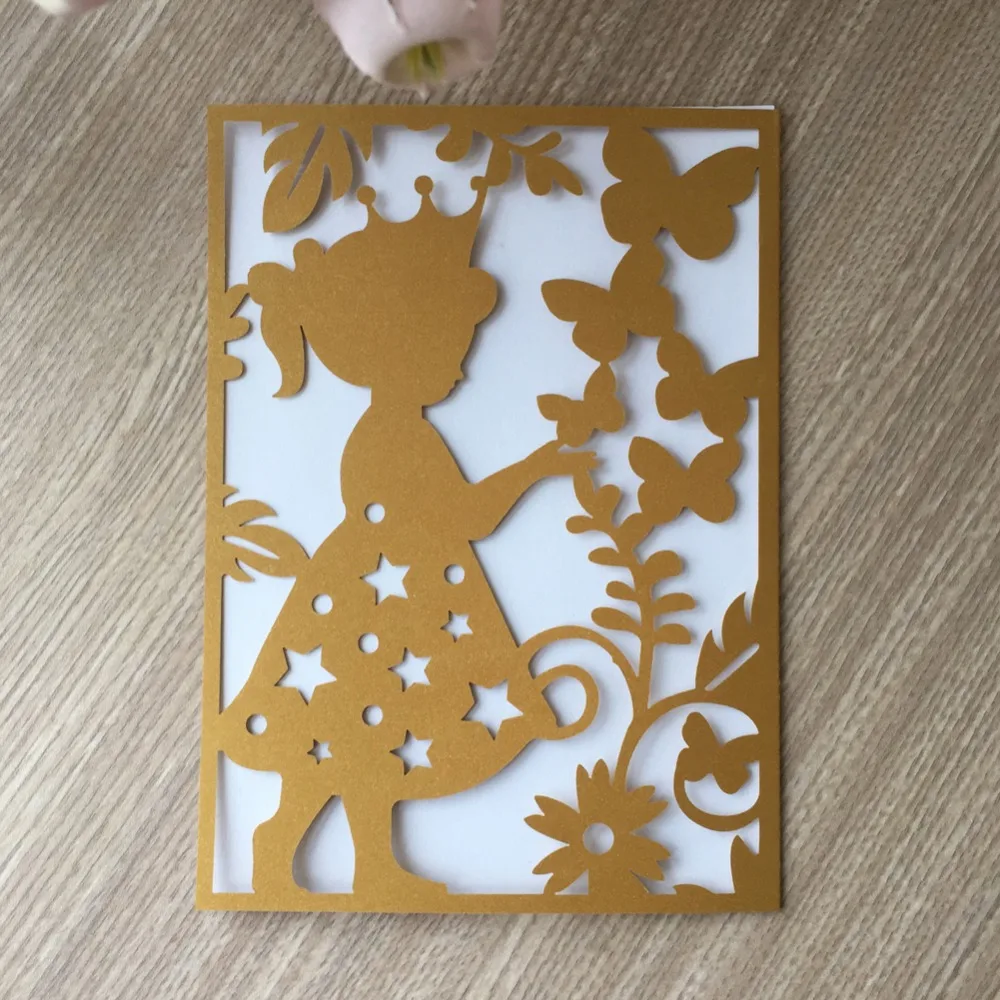 20pcs/lot Laser Cut Pearl Paper Wedding Cards Children Birthday Party Invitation Card Greeting cards Theme Invitation Cards
20pcs/lot Laser Cut Pearl Paper Wedding Cards Children Birthday Party Invitation Card Greeting cards Theme Invitation Cards