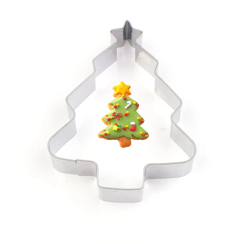 New Star Christmas Tree Cookie Cutter Stainless Steel Biscuit Cutter Cookie Mold Kitchen Baking Tools Wedding Stamp Mould Supply
New Star Christmas Tree Cookie Cutter Stainless Steel Biscuit Cutter Cookie Mold Kitchen Baking Tools Wedding Stamp Mould Supply