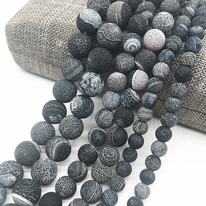 Wholesale 6/8/10mm Frost Cracked Dream Fire Dragon Veins Round Loose Bead For Jewelry Making 15" Diy Bracelet&Necklace #03
Wholesale 6/8/10mm Frost Cracked Dream Fire Dragon Veins Round Loose Bead For Jewelry Making 15" Diy Bracelet&Necklace #03