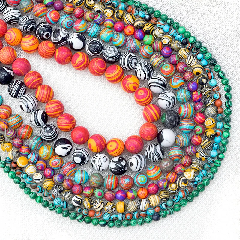 High Quality Malachite Stone Beads Loose Spacer Bead For Jewelry Making 4/6/8/10/12/14mm 15'' DIY Bracelet&Necklace
High Quality Malachite Stone Beads Loose Spacer Bead For Jewelry Making 4/6/8/10/12/14mm 15'' DIY Bracelet&Necklace