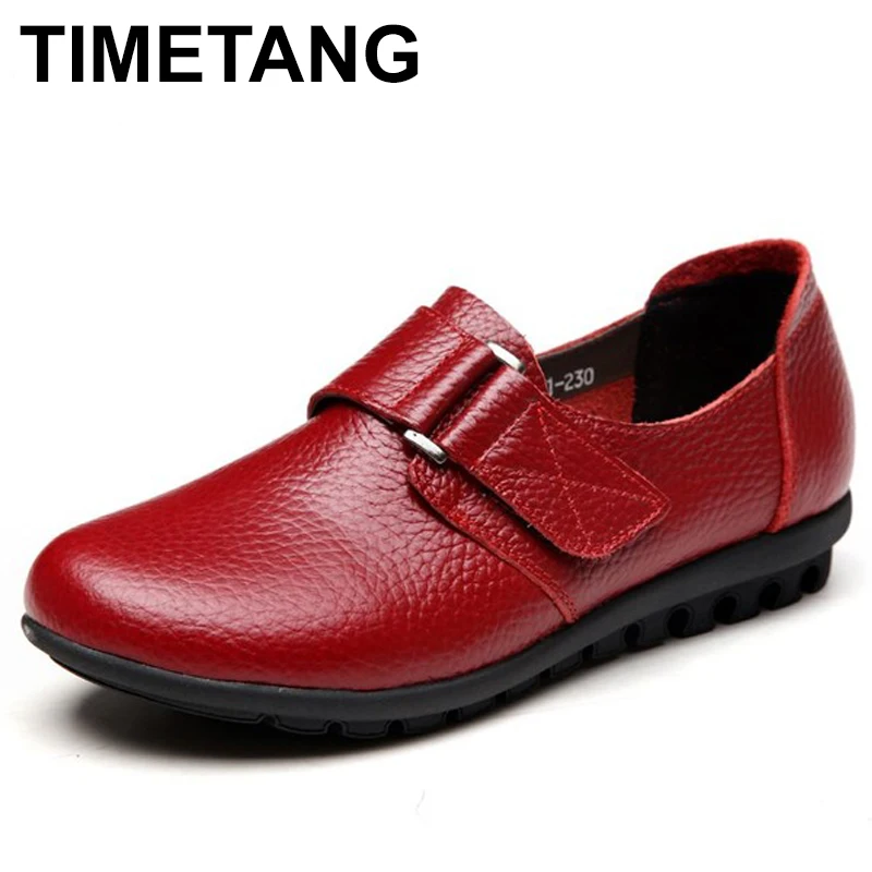 TIMETANG Leather middle-aged women single shoes mother fashion soft leather shoes comfortable leather tie ladies flat shoes C208
TIMETANG Leather middle-aged women single shoes mother fashion soft leather shoes comfortable leather tie ladies flat shoes C208