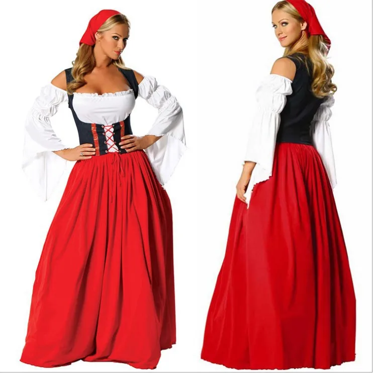 Ladies Oktoberfest Bavarian Beer Wench German Lederhosen Fancy Dress Costume New
Ladies Oktoberfest Bavarian Beer Wench German Lederhosen Fancy Dress Costume New