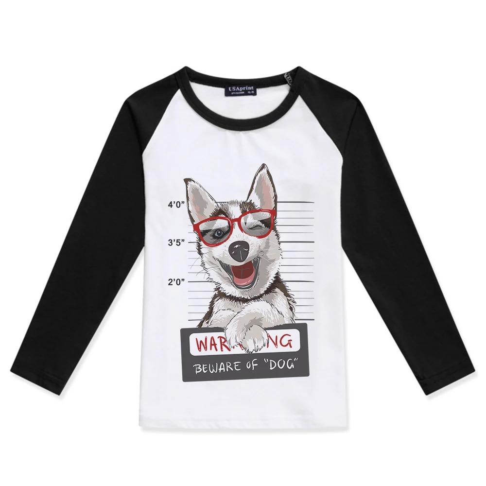 2019 Limited Time Discount Children Clothing Boys Raglan Long Sleeve Tops Girls T Shirt Siberian Husky Dog Printed Kids T-Shirt
2019 Limited Time Discount Children Clothing Boys Raglan Long Sleeve Tops Girls T Shirt Siberian Husky Dog Printed Kids T-Shirt