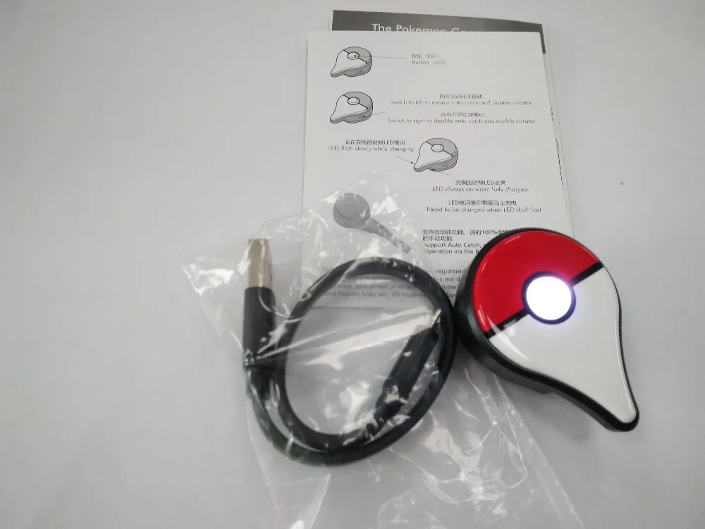Newest Version For PokemonGO Plus Auto Catch switch Bluetooth Bracelet for Android and IOSwith retail box
Newest Version For PokemonGO Plus Auto Catch switch Bluetooth Bracelet for Android and IOSwith retail box