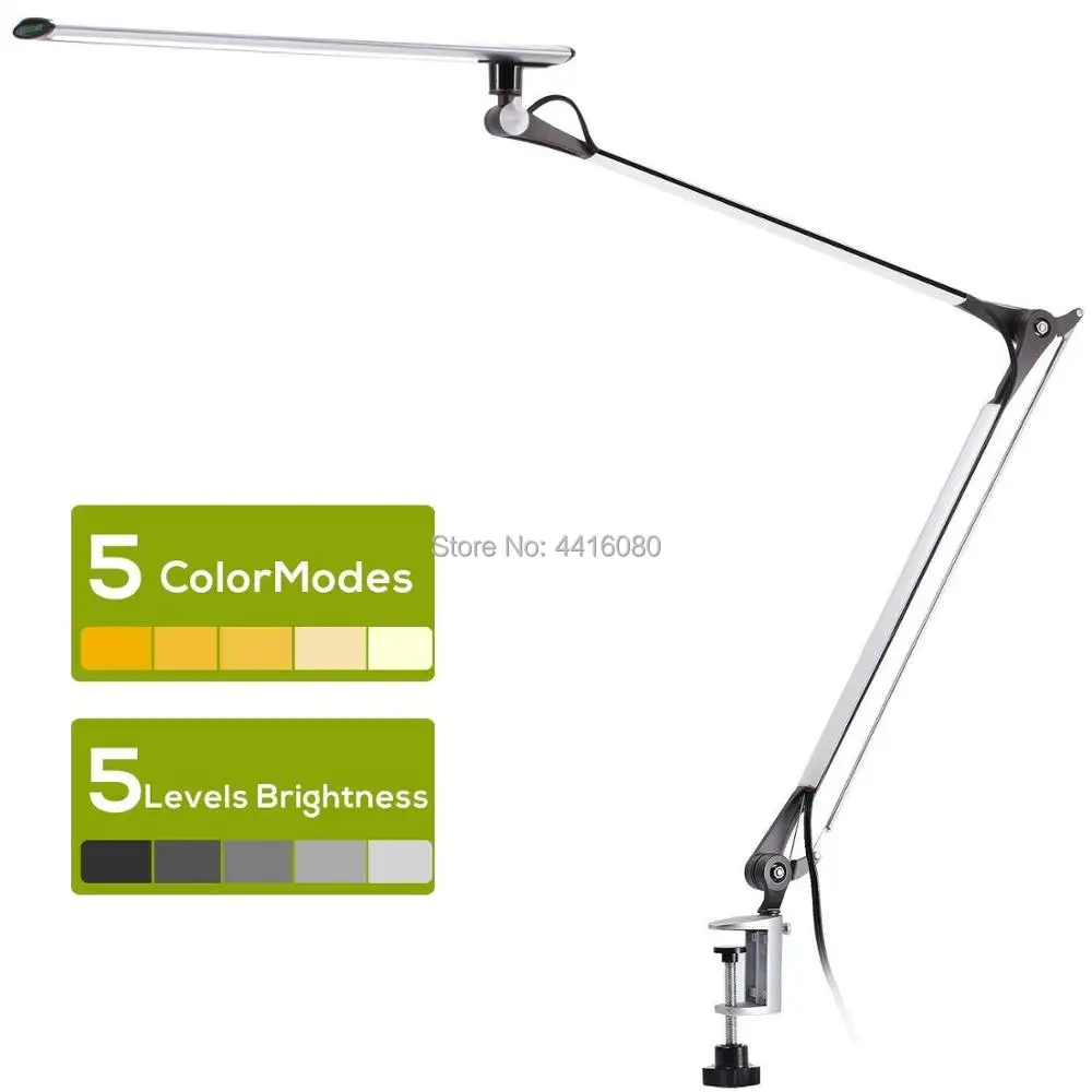 led Desk Lamp Swing Arm Task Lamp with Clamp Eye-care Dimmable Office Light with Touch Control Memory Functio Metal Architect12w
led Desk Lamp Swing Arm Task Lamp with Clamp Eye-care Dimmable Office Light with Touch Control Memory Functio Metal Architect12w