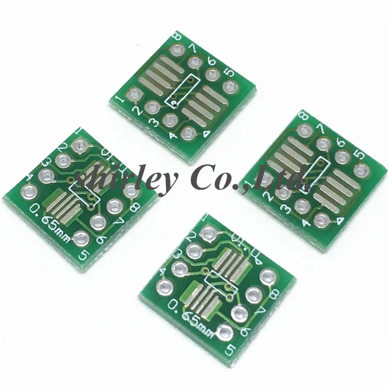 80PCS/LOT SO8 MSOP8 SOIC8 TSSOP8 SOP8 turn DIP8 IC adapter Socket Adapter plate PCB PB-FREE without Pin Header
80PCS/LOT SO8 MSOP8 SOIC8 TSSOP8 SOP8 turn DIP8 IC adapter Socket Adapter plate PCB PB-FREE without Pin Header