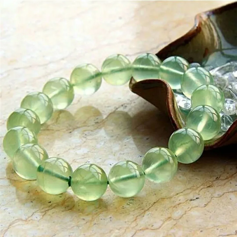 Natural Prehnite Bracelets For Women Men Healing Gift Round Beads Lucky Crystal Gemstone Strands Jewelry AAAAA 7mm 8mm 9mm 10mm
Natural Prehnite Bracelets For Women Men Healing Gift Round Beads Lucky Crystal Gemstone Strands Jewelry AAAAA 7mm 8mm 9mm 10mm